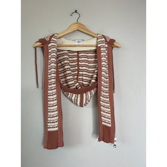 NEW Veronica Beard SHIKIA Striped Hoodie Dickey Size: 00-14 - Picture 3 of 7